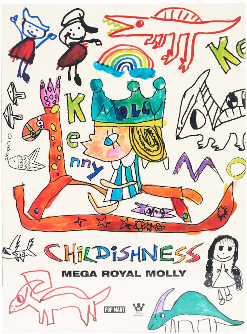 Pop Mart MEGA Royal Molly Childishness 400%