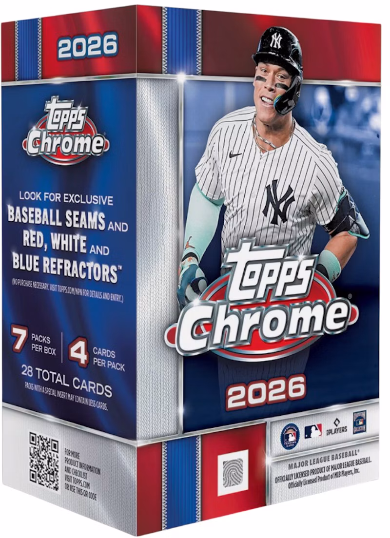 2026 Topps Chrome Baseball Value Box