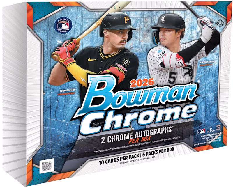 2026 Bowman Chrome Baseball Hobby Box