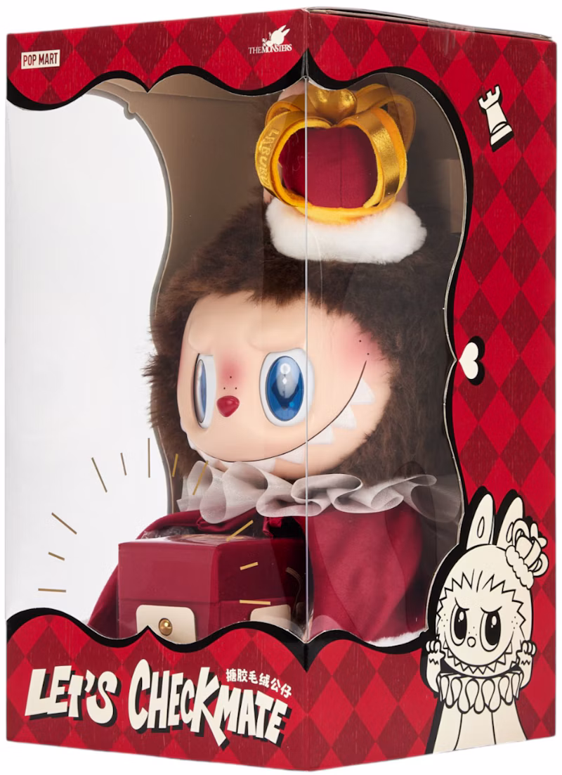 Pop Mart Labubu The Monsters Let's Checkmate Series Vinyl Plush Doll