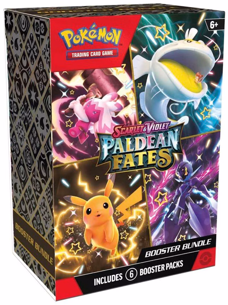 Pokémon Scarlet & Violet Paldean Fates Booster Bundle