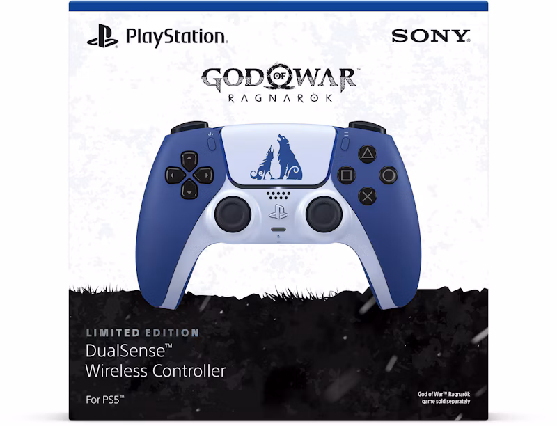 Sony Playstation PS5 DualSense Wireless Controller God of War Ragnarök Limited Edition
