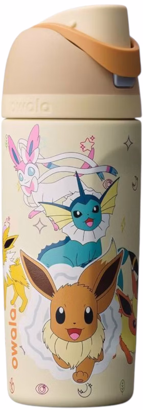 Owala Eevee FreeSip Water Bottle Eevee Evolutions