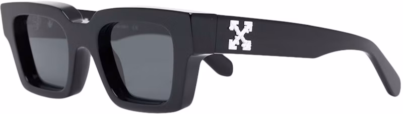 OFF-WHITE Virgil Square Frame (W) Sunglasses Black/Black Tint