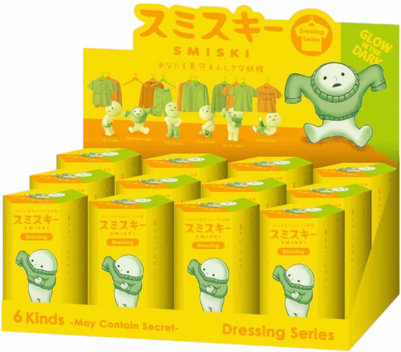 Smiski Dressing Series Sealed Case (12 Blind Box)