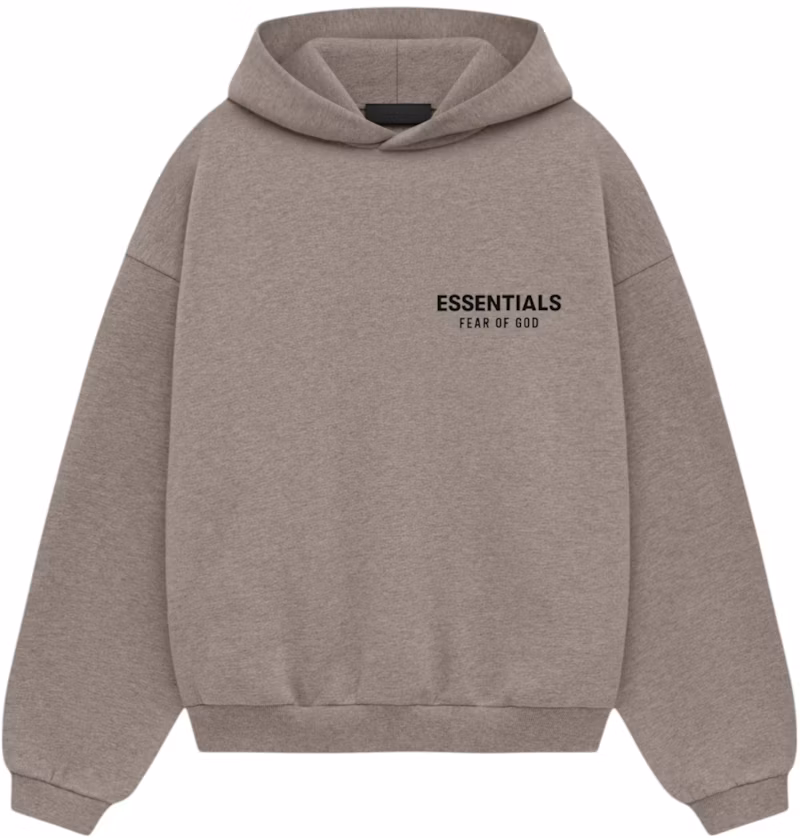 Fear of God Essentials Kids Fleece Hoodie Heather Gray