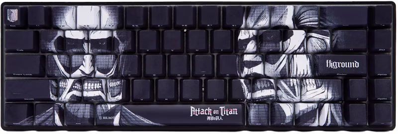 Higround x Attack on Titan Keyboard