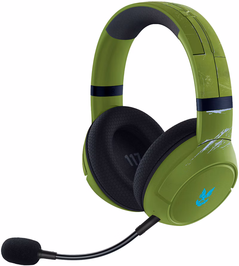 Razer Xbox Series X|S x Halo Inifinite Kaira Pro Wireless Gaming Headset RZ04-03470200-R3M1 Green