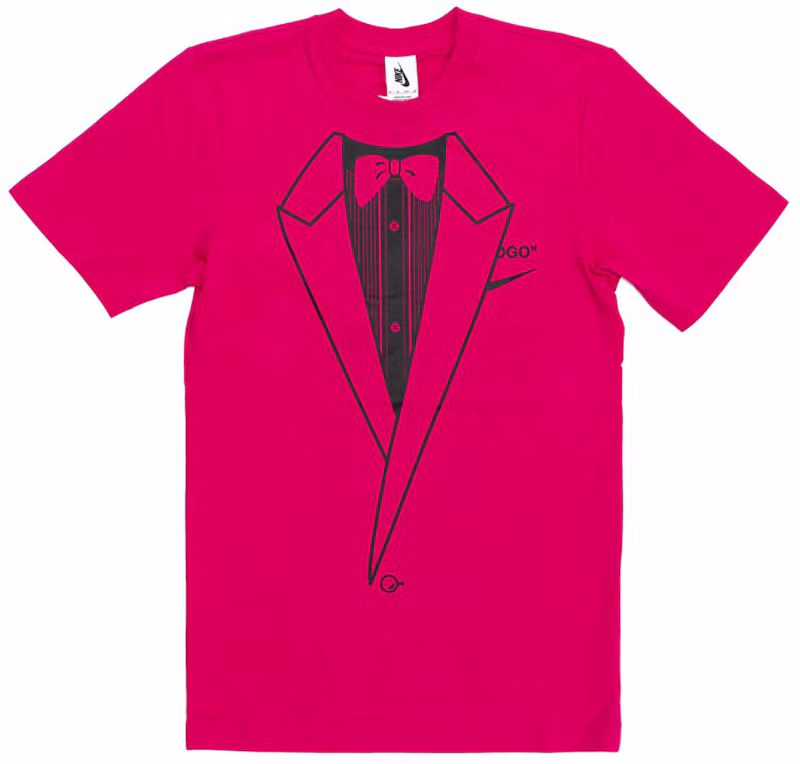 OFF-WHITE x Nike NRG A6 Tee Pink Rush/Black