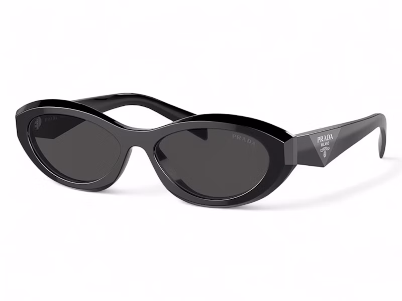 Prada Oval Sunglasses Black (PR_26ZS_16K08Z)