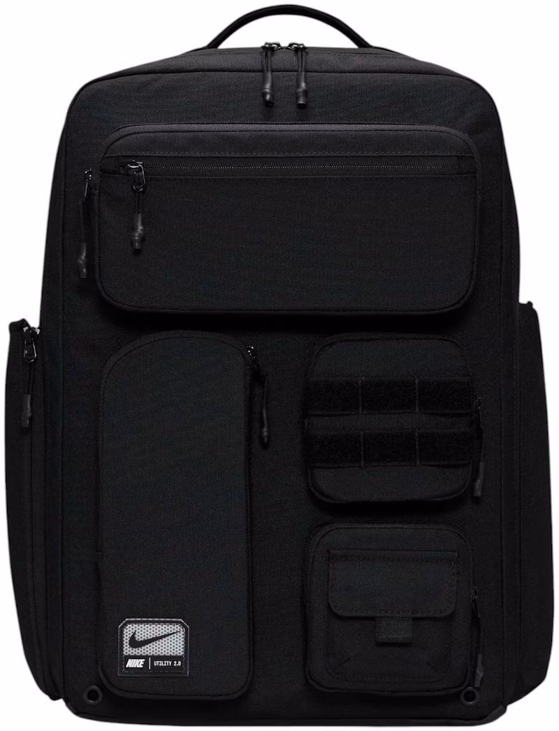 Nike Utility Elite 37L Backpack Black/Black/White