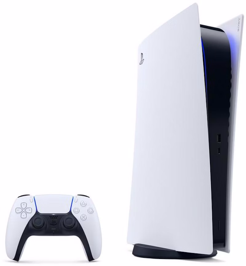 Sony PS5 PlayStation 5 (US Plug) Digital Edition Console 3005719 White