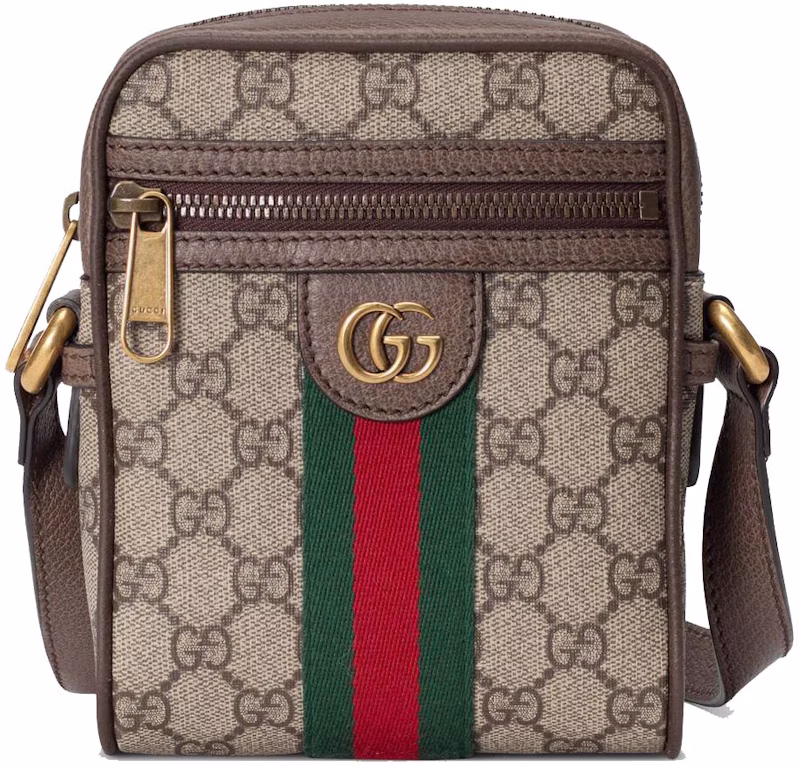 Gucci Ophidia GG Shoulder Bag Beige/Ebony