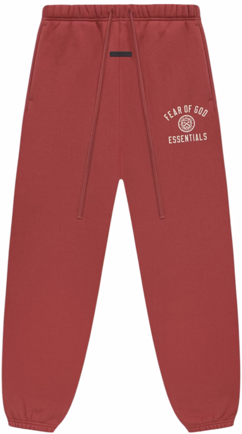 Fear of God Essentials Fleece Essential Sweatpant Crimson