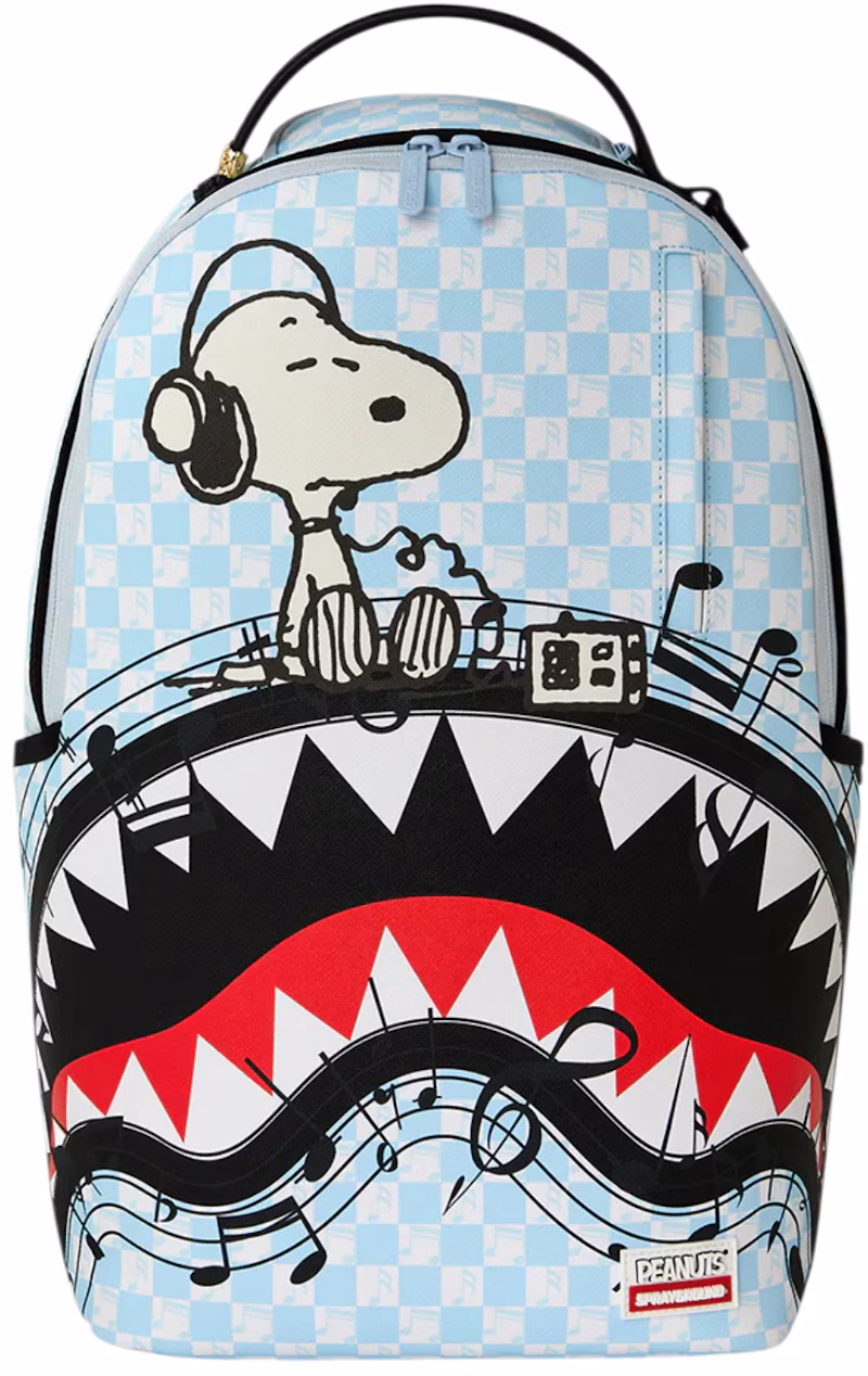 Sprayground Peanuts Snoopy Tuned Up & Tuned Out Backpack Multicolor