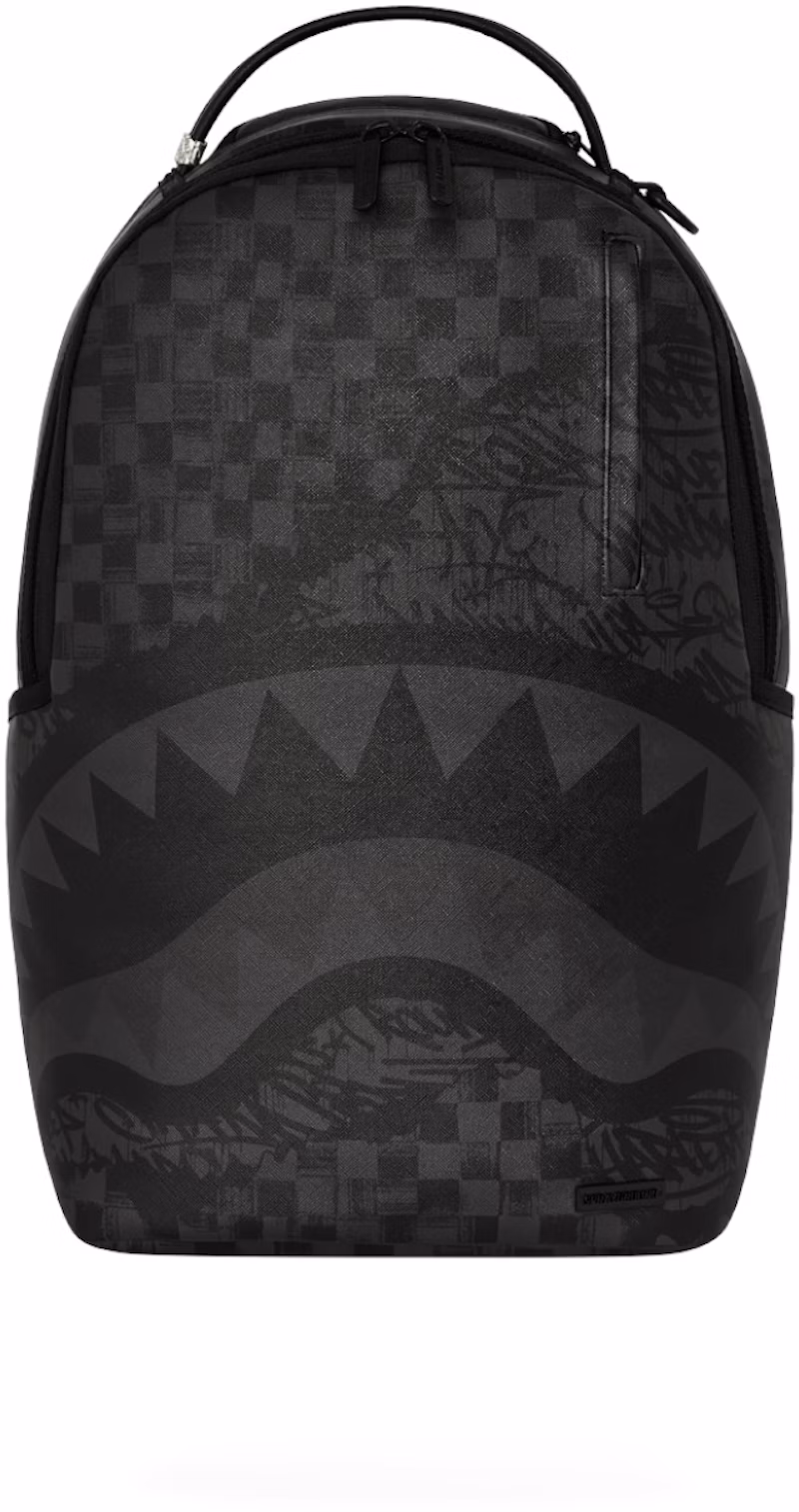 Sprayground Torn Graff Check DLXSV Backpack Black/Check