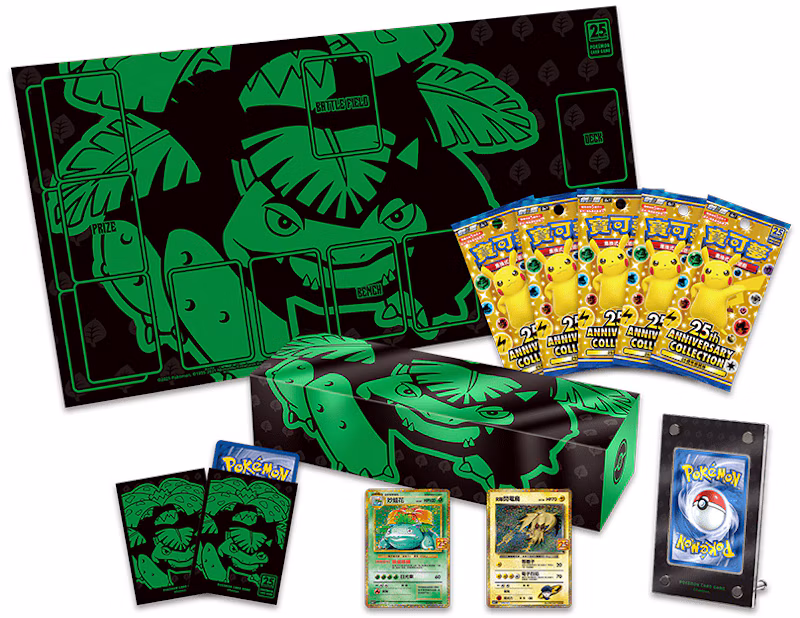 Pokémon TCG 25th Anniversary Collection Venusaur Box (Traditional Chinese)