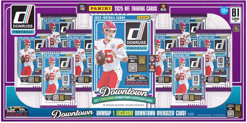 2025 Panini Donruss Football (Costco Exclusive) Bundle