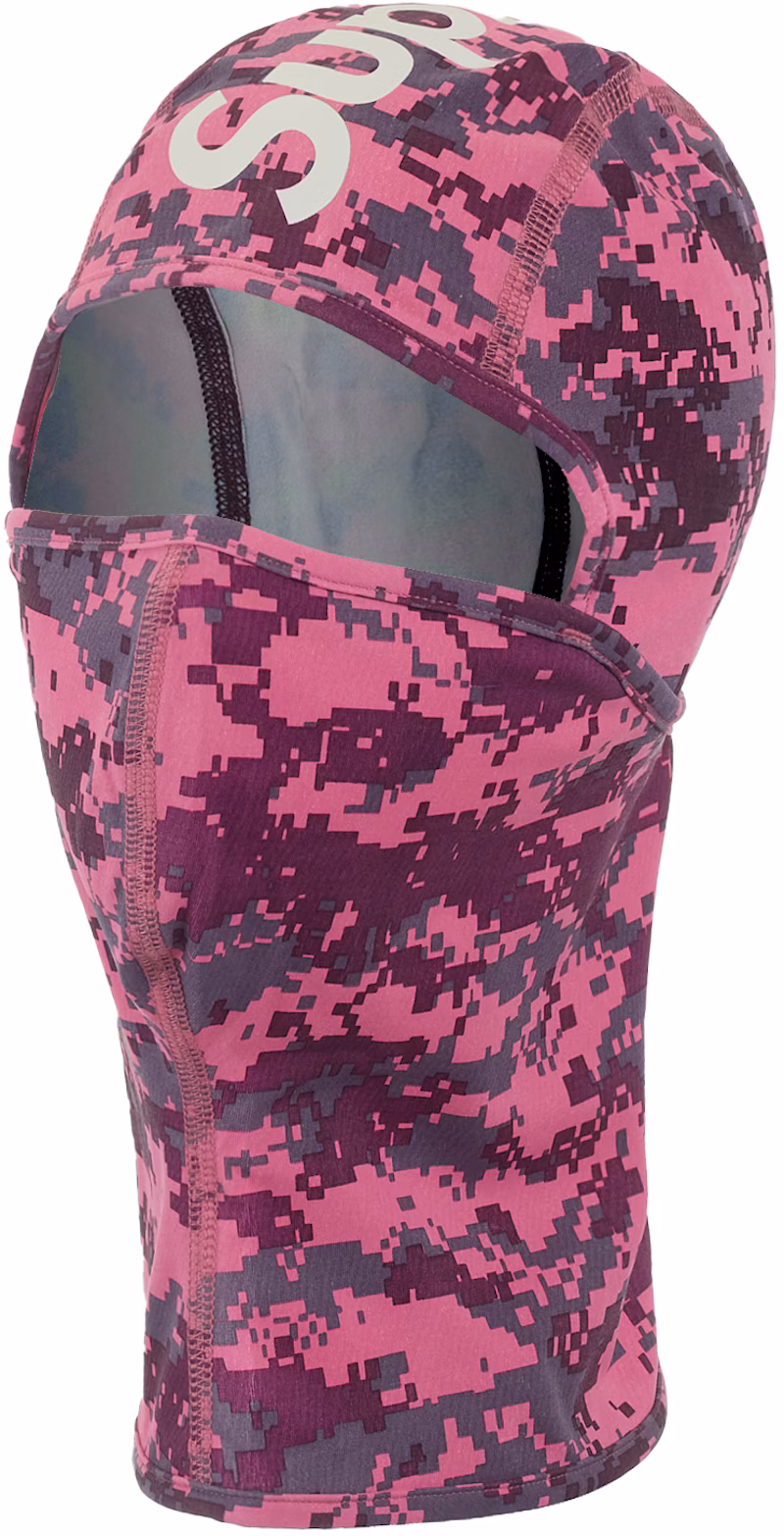 Supreme Heat Reactive Digi Camo Balaclava Pink