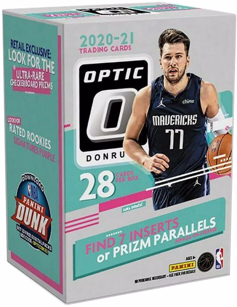 2020-21 Panini Donruss Optic Basketball Blaster Box