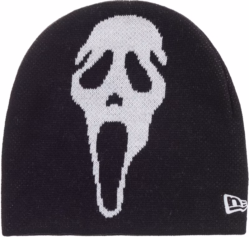Supreme New Era Ghostface Beanie Black