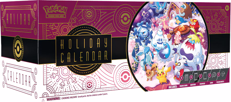 2025 Pokémon Scarlet & Violet Holiday Calendar Box