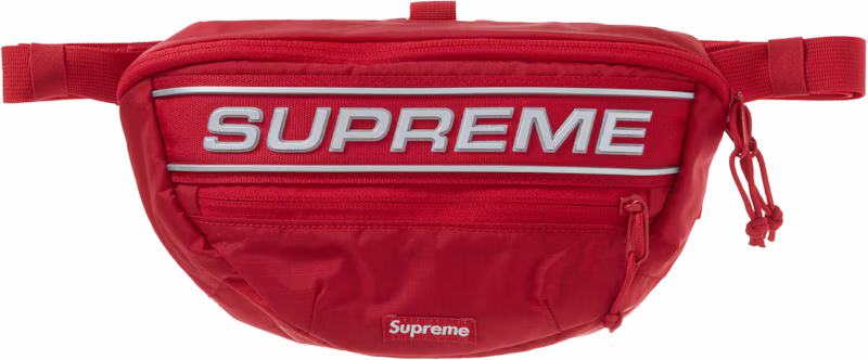 Supreme Logo Waist Bag Red