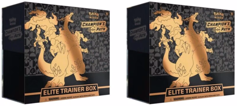 2020 Pokemon TCG Champions Path Elite Trainer Box 2X Lot