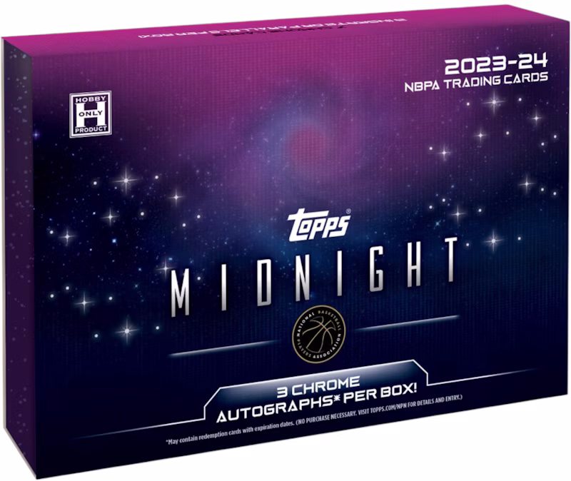 2023-24 Topps Midnight Basketball NBA Hobby Box