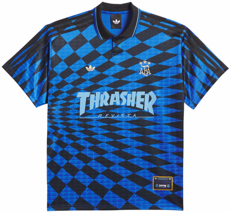 adidas x Thrasher Argentina Jersey Black/Blue