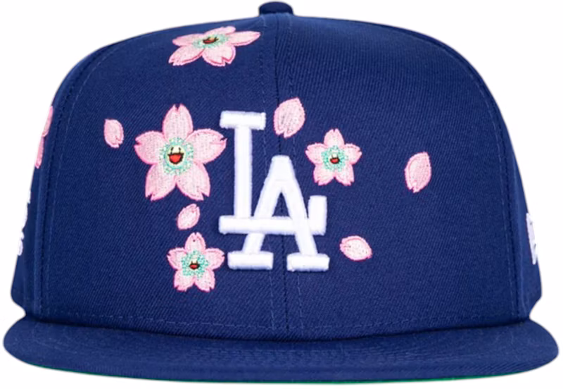New Era x Takashi Murakami x MLB World Tour Tokyo Series 2025 New Era 9Fifty Dodgers Snapback Hat Blue