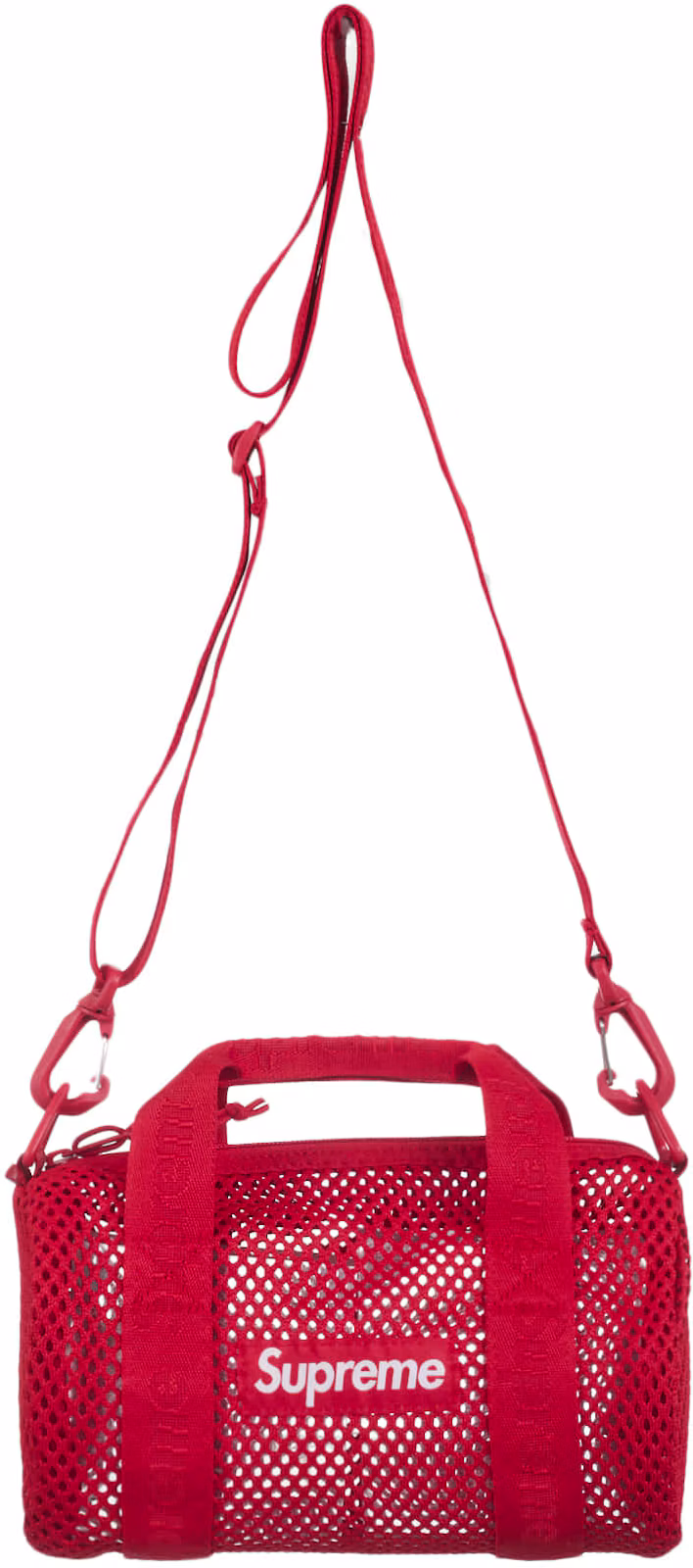 Supreme Mesh Mini Duffle Bag (SS25) Red