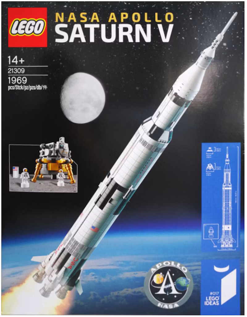 LEGO Ideas NASA Apollo Saturn V Set 21309