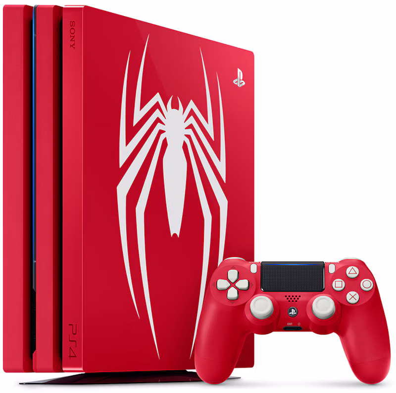 SONY Playstation 4 Pro Marvel's Spider-Man Limited Edition 1TB Amazing Red