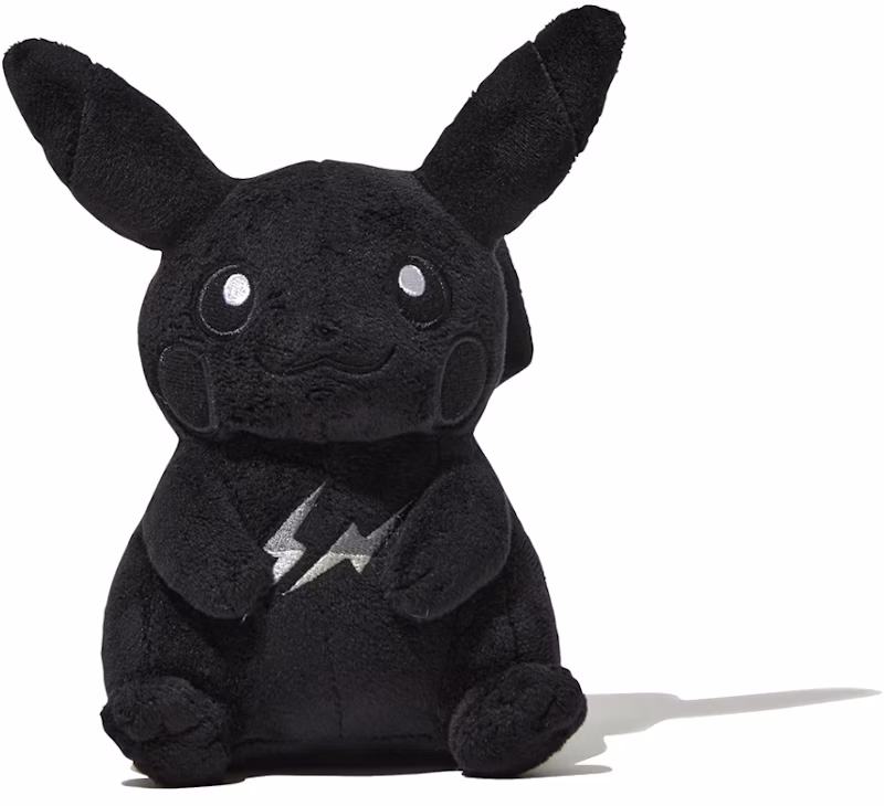 Fragment x Pokemon Pikachu Thunderbolt Project x Sequence Miyashita Park Plush Doll Black M