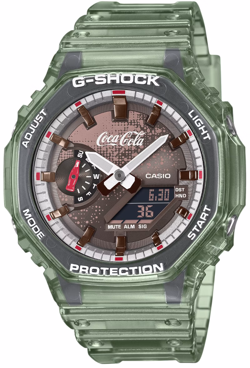 Casio x Coca Cola G-Shock Analog Digital 2100 Series GA-2100CC-3A