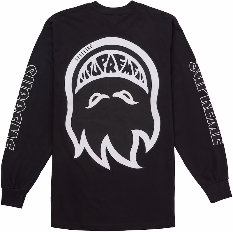 Supreme Spitfire Bighead L/S Tee Black