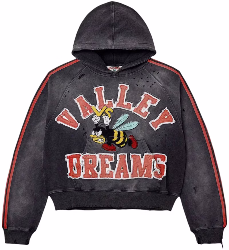 Vale Forever Anthem Pullover Hoodie Black/Red