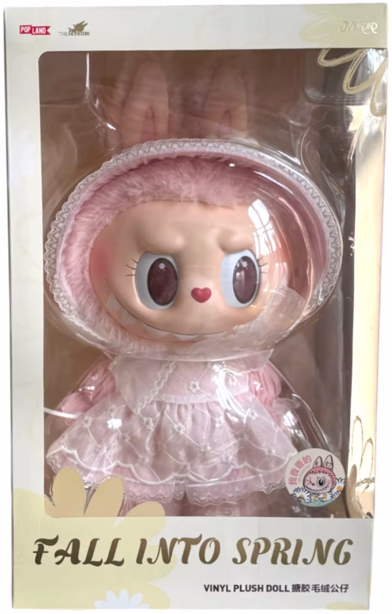 Pop Mart Labubu Mokoko Fall Into Spring Vinyl Plush Doll