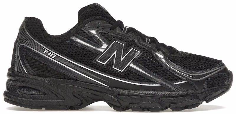 New Balance 740v2 Black Grey Silver