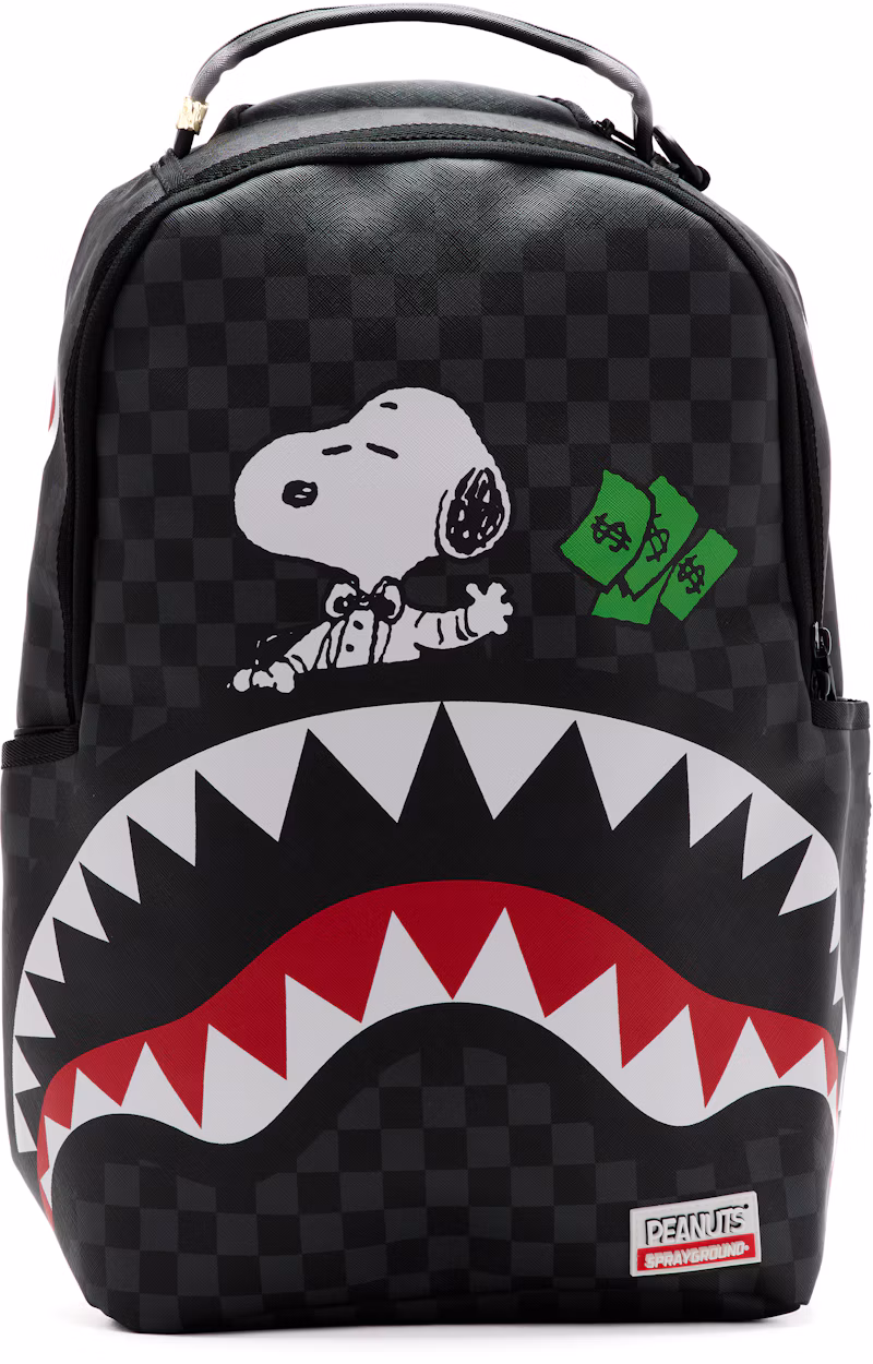 Sprayground Snoopy Shark Rich Backpack Multicolor