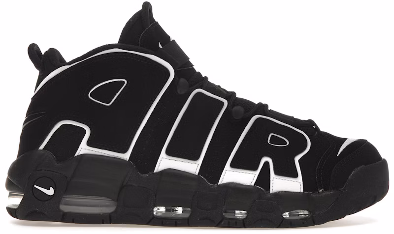 Nike Air More Uptempo 96 Black White (2023/2026)