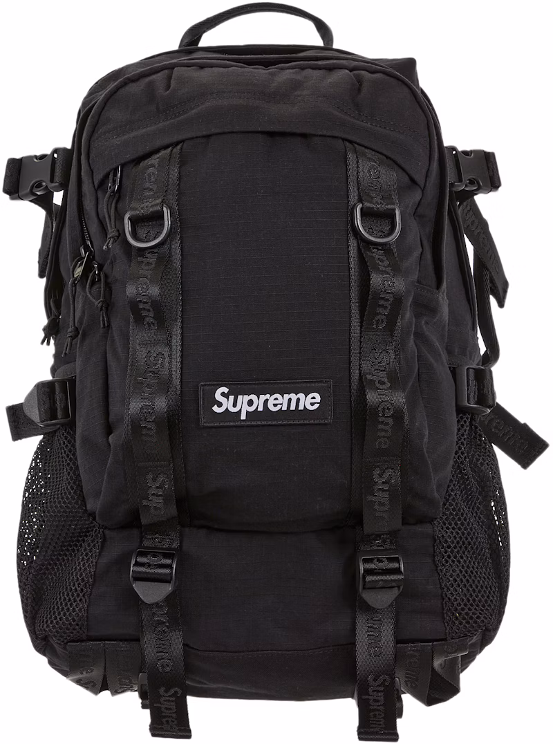 Supreme Logo Backpack (SS26) Black