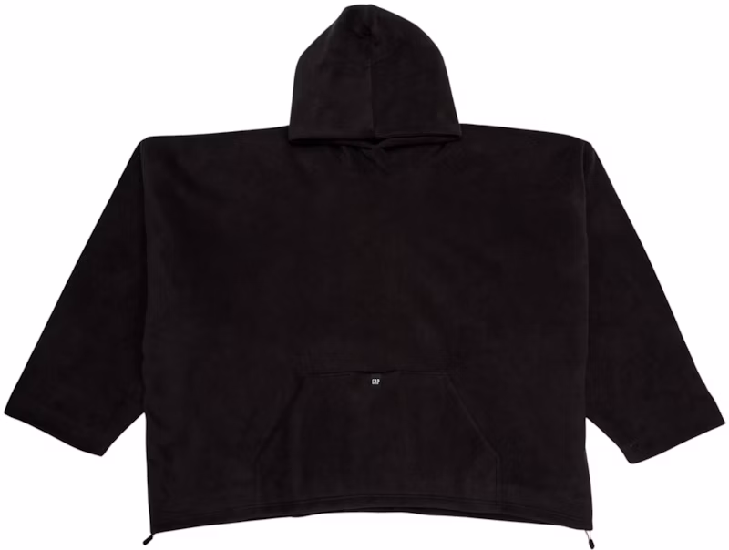 Yeezy Gap Polar Fleece Padded Hoodie Black