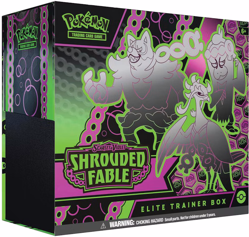 Pokémon Scarlet & Violet Shrouded Fable Elite Trainer Box