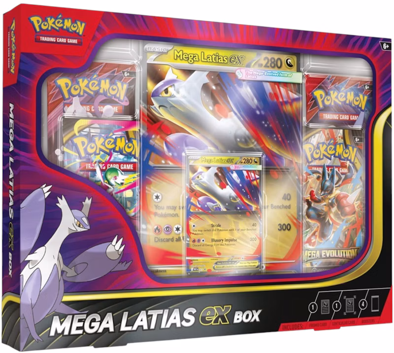 2025 Pokémon Mega Evolution Mega Latias Ex Box