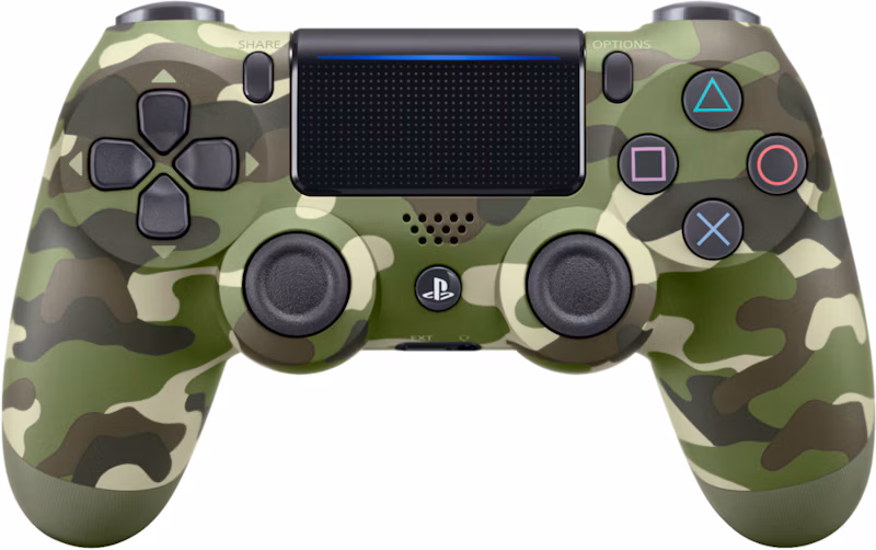 Sony Playstion4 PS4 Dualshock 4 Wireless Controller 3001544 Green Camouflage