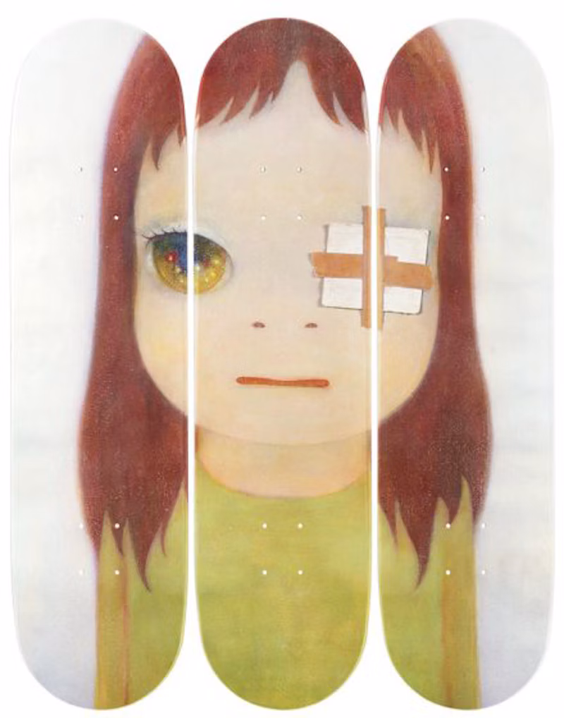 Yoshitomo Nara Untitled Skateboard Deck (Set of 3)
