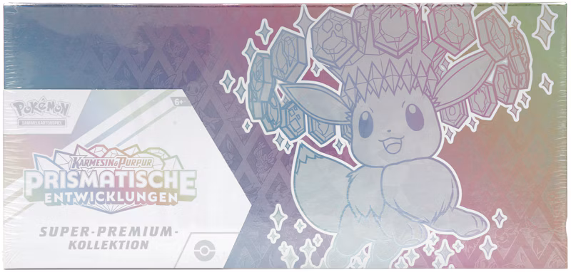 2025 Pokémon Scarlet & Violet Prismatic Evoloutions Super Premium Collection (German)