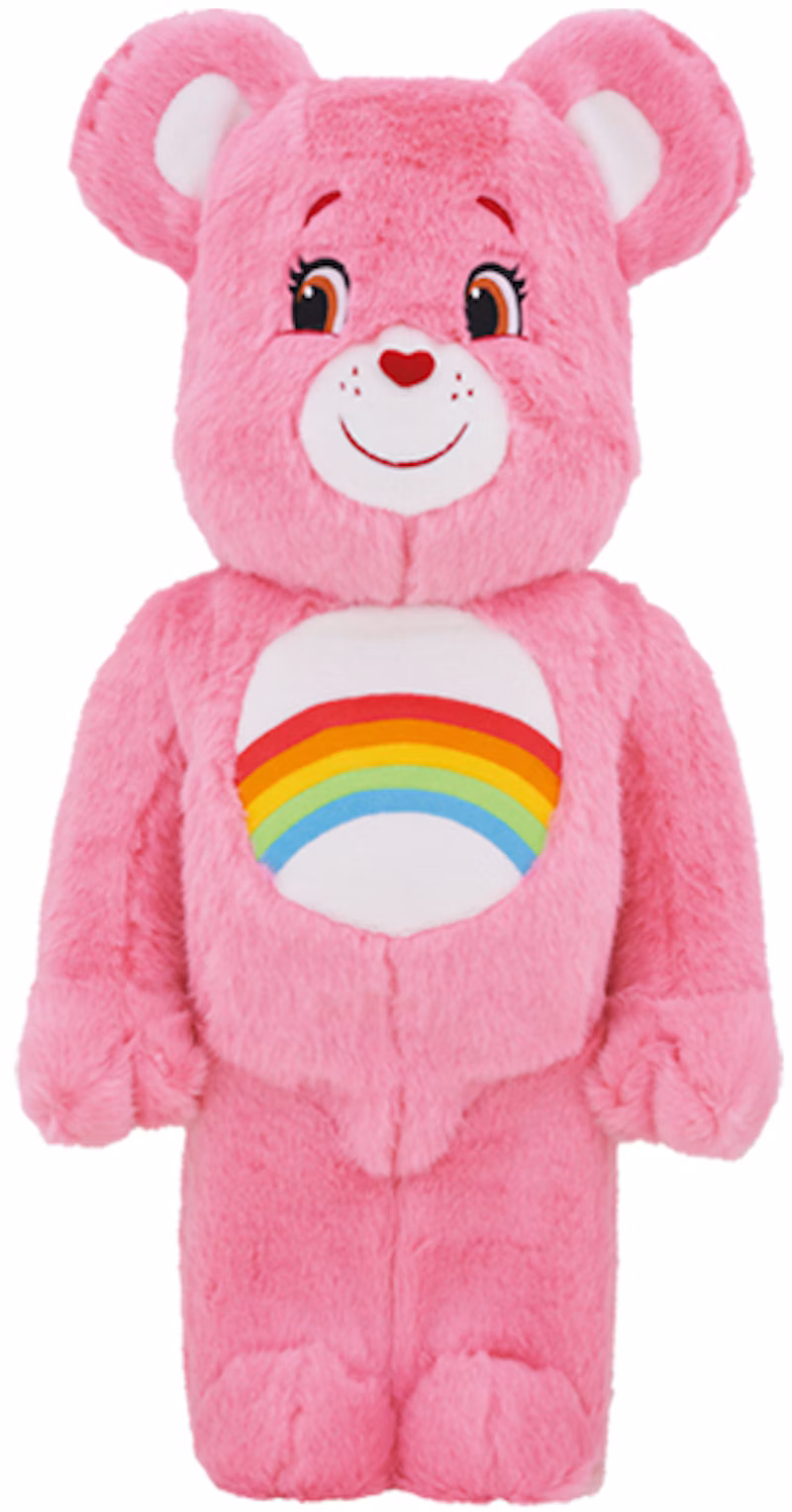 Bearbrick x Care Bears Cheer Bear Costume Ver. 1000% Pink